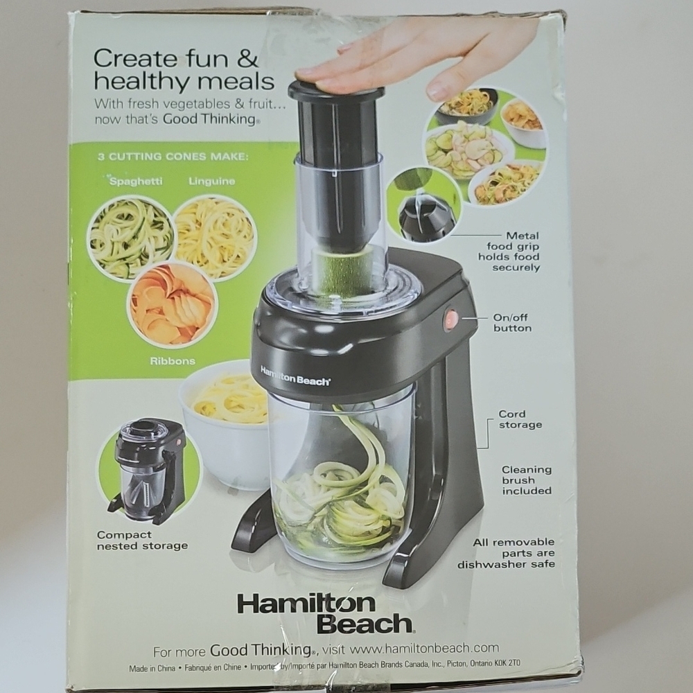 Hamilton Beach Electric Spiralizer - Picture 2 of 2